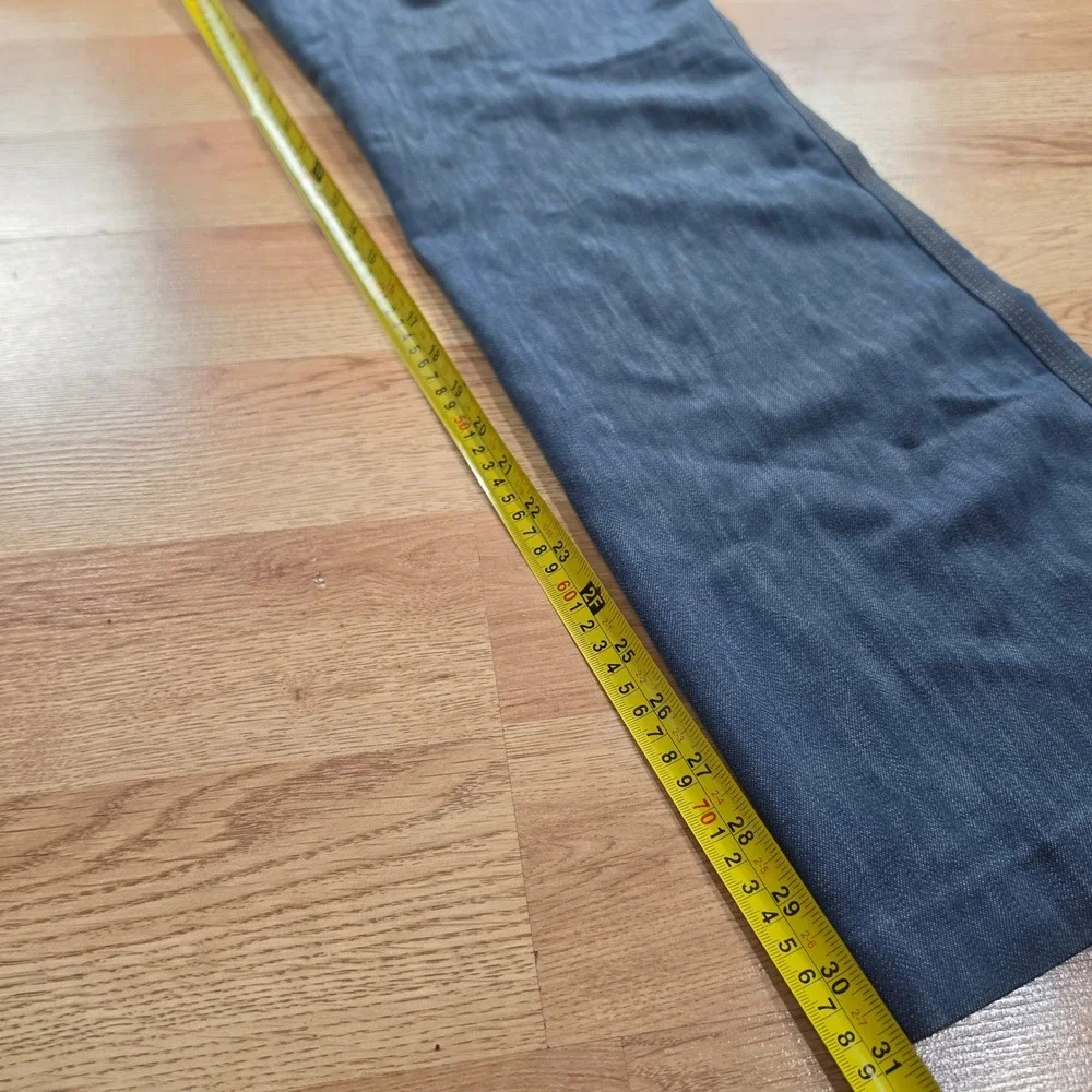 Vintage Levis Jeans Men 36x32 Blue Orange Tab Wide Leg Scovill Zip Pants 70s